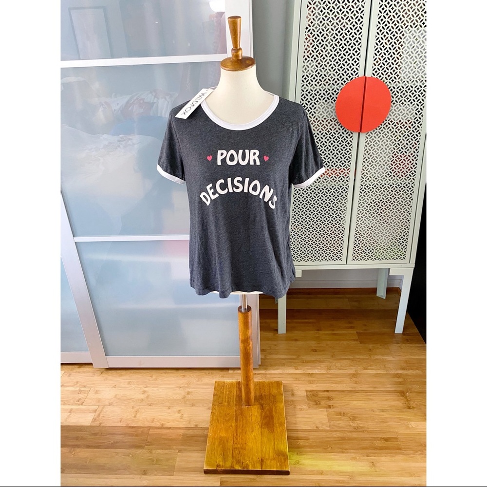 NWT Wildfox Pour Decisions Johnny Ringer Tee